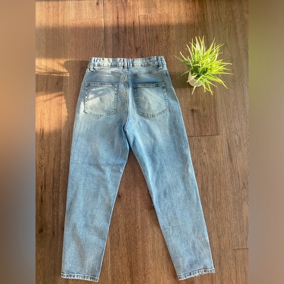 Wild & Fable Blue Denim Straight Leg Jeans - Picture 2 of 5